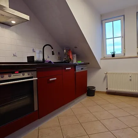 Apartmán Alte Baeckerei #robert# Im Norden Von Dresden, Wlan, Netfix